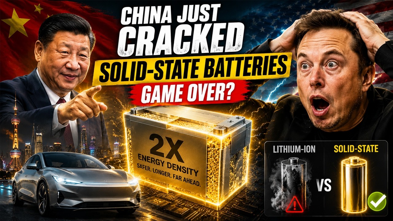 How China&rsquo;s New Solid-State Battery Breakthrough is Threatening the Global EV Market