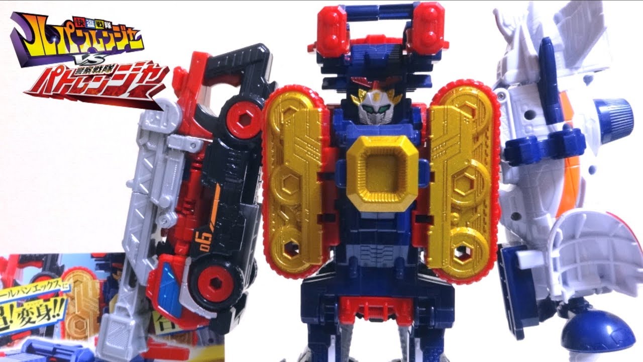 【ルパンレンジャーVSパトレンジャー】超！変身！&合体！サイレンルパンカイザー   DXサイレンストライカー ヲタファの歴代戦隊ロボレビュー / DX Siren Striker