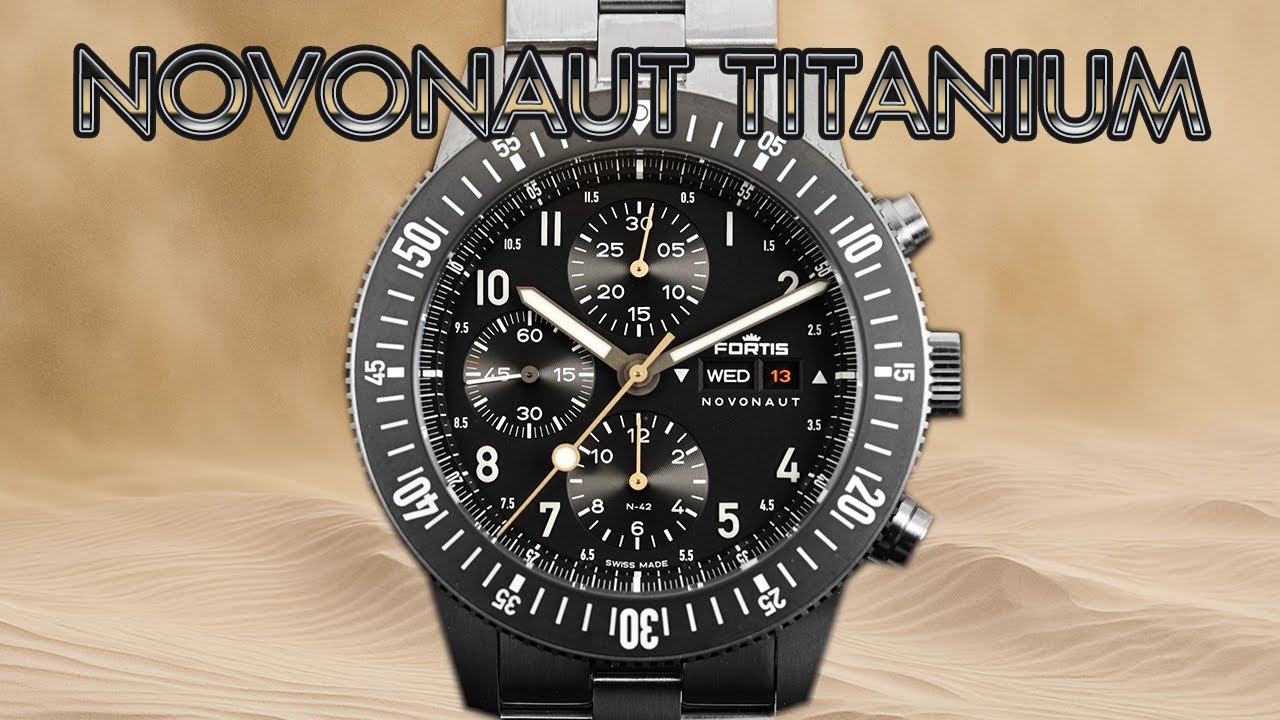 The Fortis Novonaut N-42 Titanium Legacy is one of the best tool watches that you don't know about