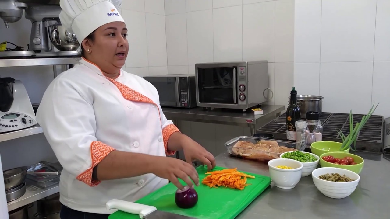 Minuto Senac - Filé de frango grelhado com arroz selvagem