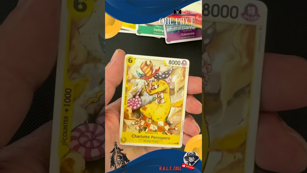ONE PIECE CARD OP04  #onepiece #manga #opening @Haltcoll