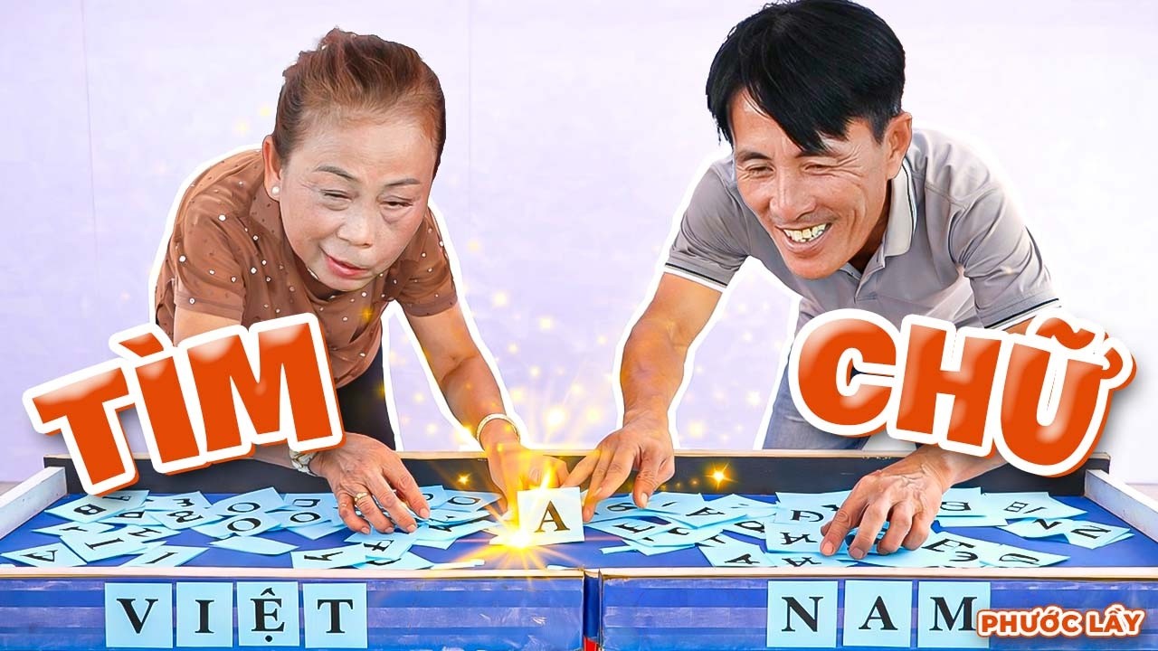 Thử Thách Tìm Chữ Cái Ráp Thành Chữ Việt Nam Và Cái Kết | Phước Lầy