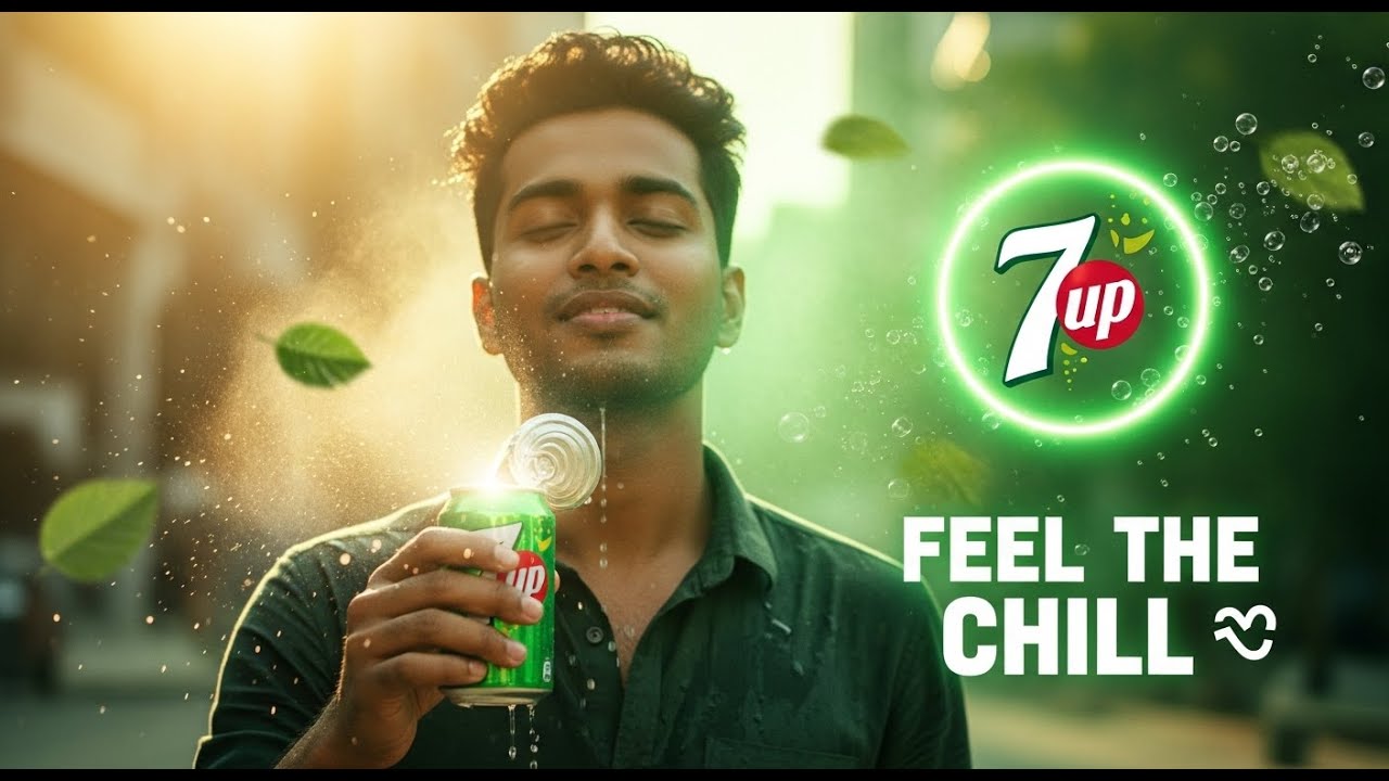 7UP – Feel the Chill | Refresh Your World with Every Sip 🧊🥤 | Official 2025 Ad