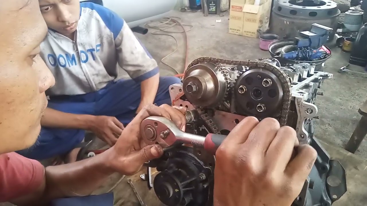Cara Pasang Timing Chain Gran Max