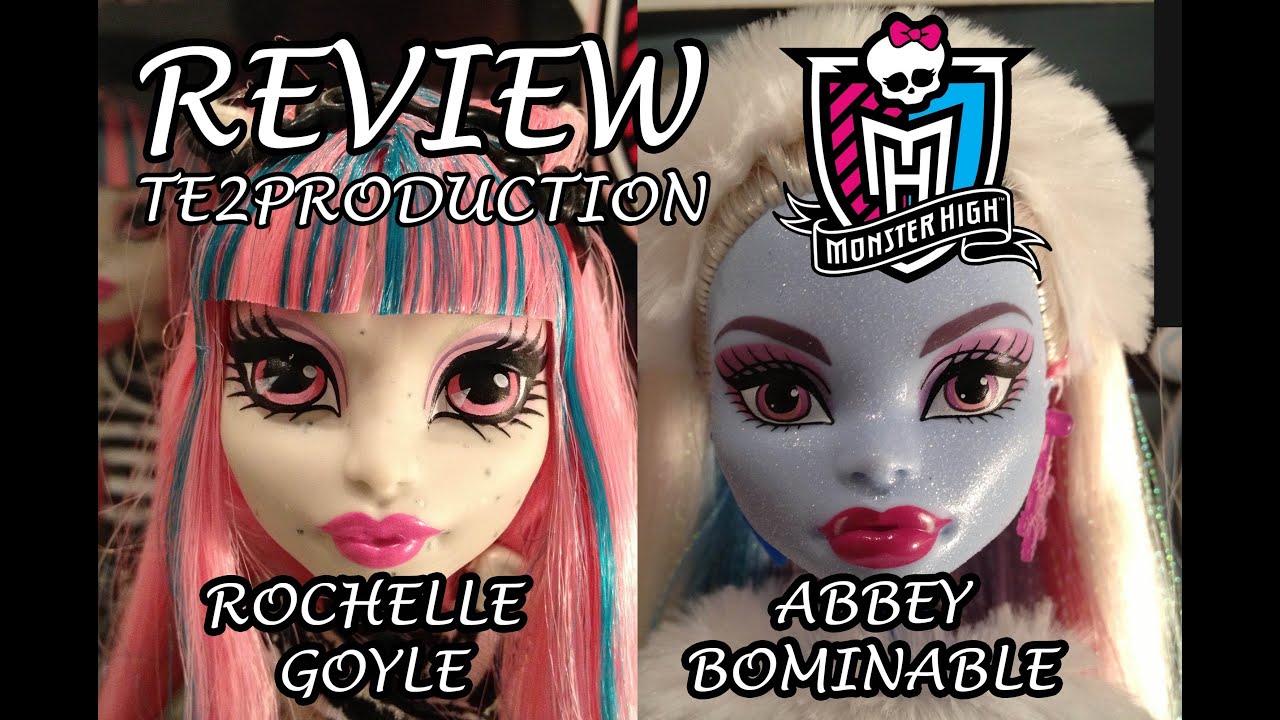 Review Monster High Rochelle Goyle & Abbey Bominable Basic