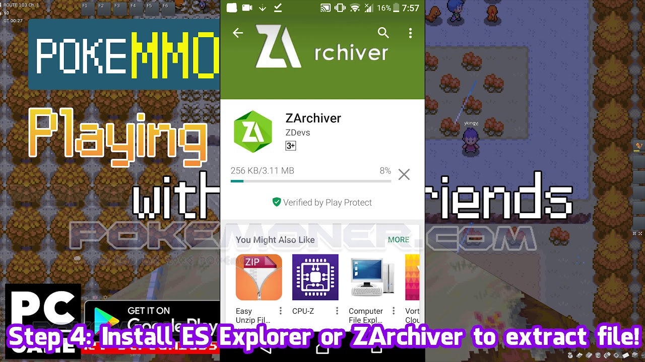How to Setup PokeMMO on Android - Tutorial on Ducumon.click