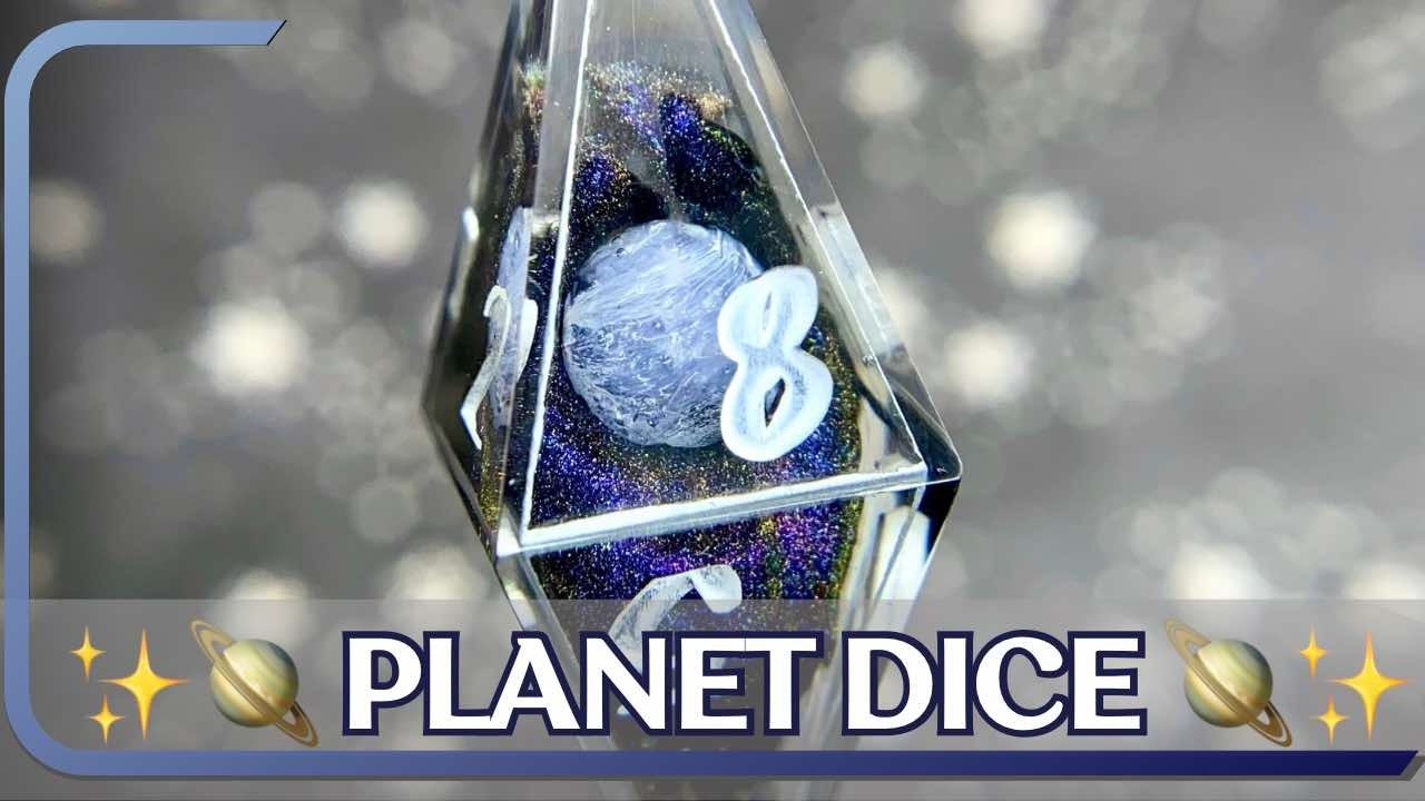 How I Make Planet Dice 🪐✨