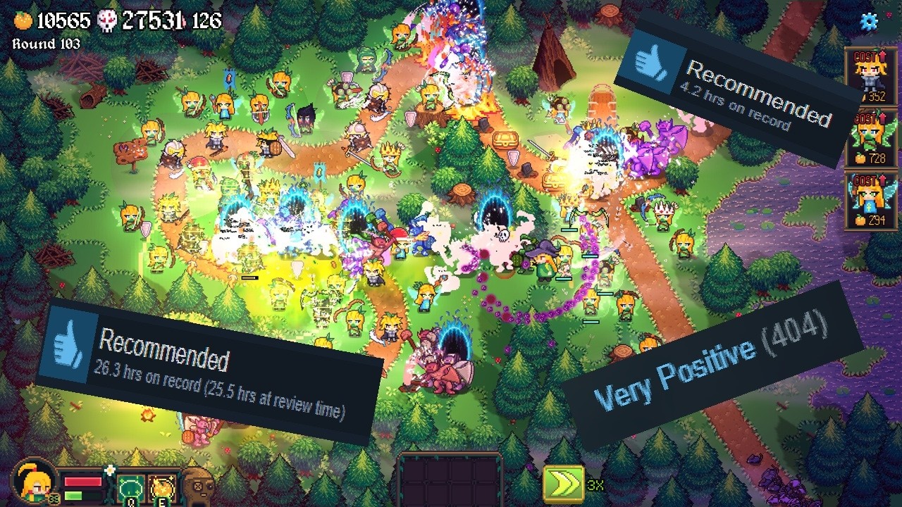 Они создали игру в жанре Tower Defense&hellip; Но враги атакуют ваши башни [Cactus Vtuber играет в Tangy...
