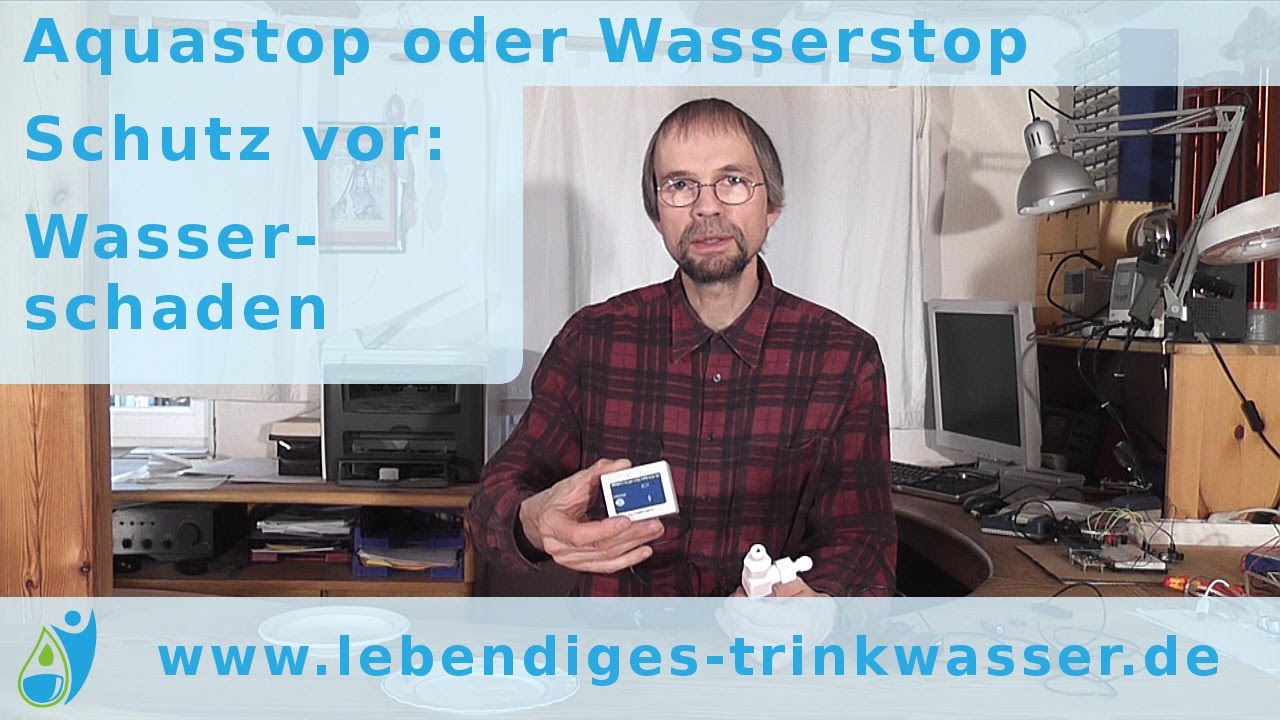 Aquastop oder Wasserstop - Schutz vor Wasserschaden