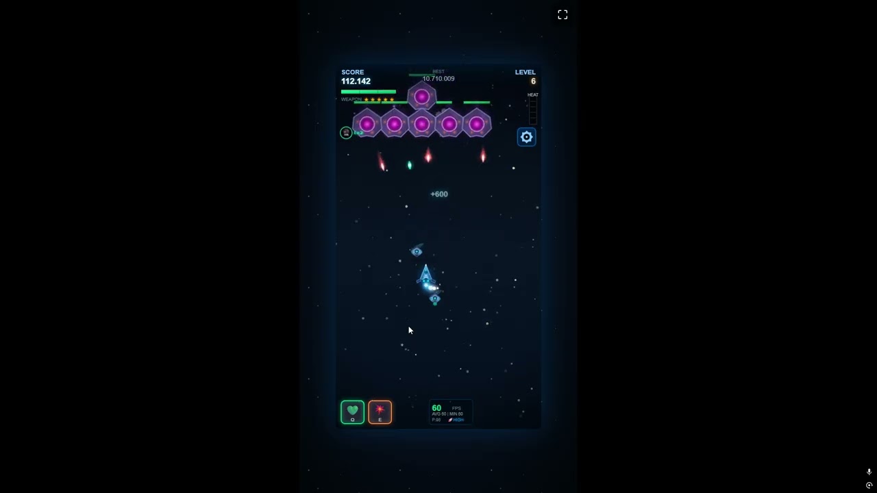 Insane High Score in My Vibe Coding Space Shooter - games.cur8.fun