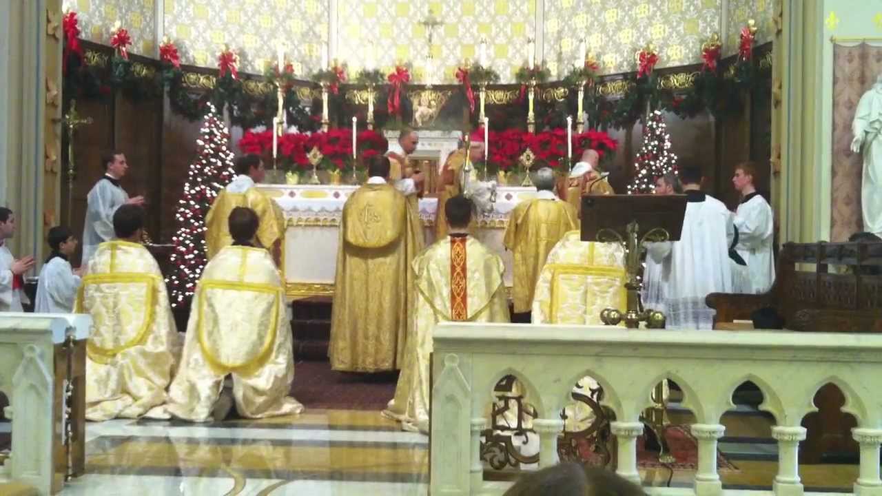 Pontifical High Mass, St. Mary's Catholic Church, Norwalk, CT