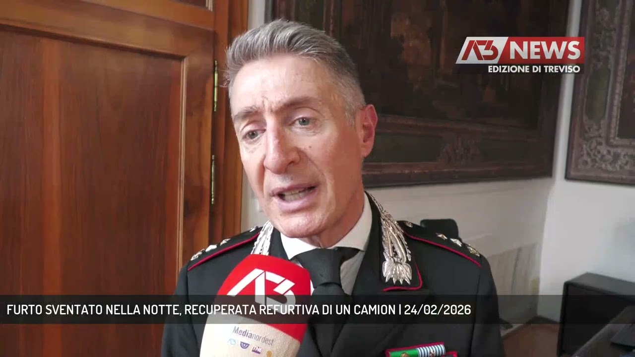 FURTO SVENTATO NELLA NOTTE, RECUPERATA REFURTIVA DI UN CAMION | 24/02/2026
