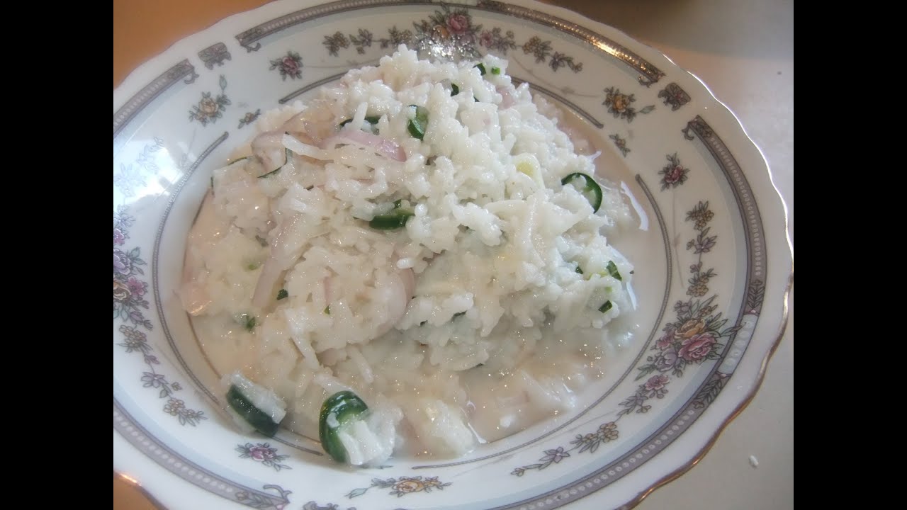 DIya Bath (A traditional Sri Lankan Rice dish) (Palan Kanji)