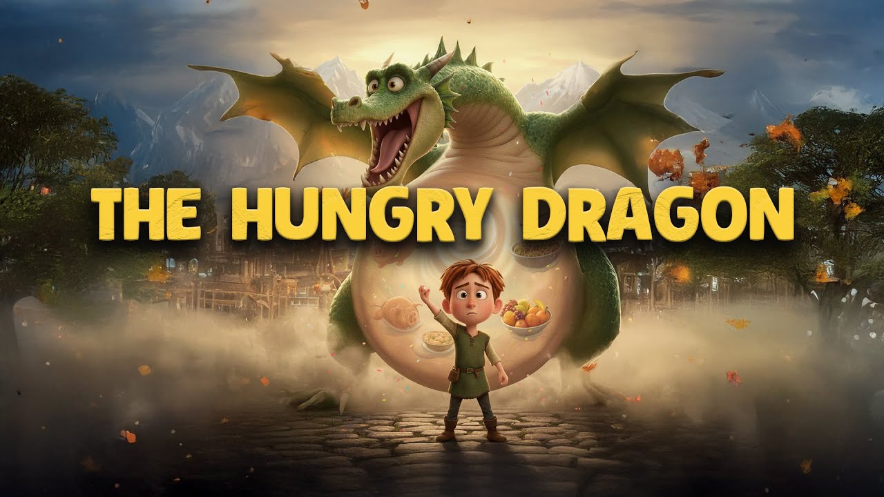 The Hungry Dragon | A Gentle Animal Bedtime Story for Kids