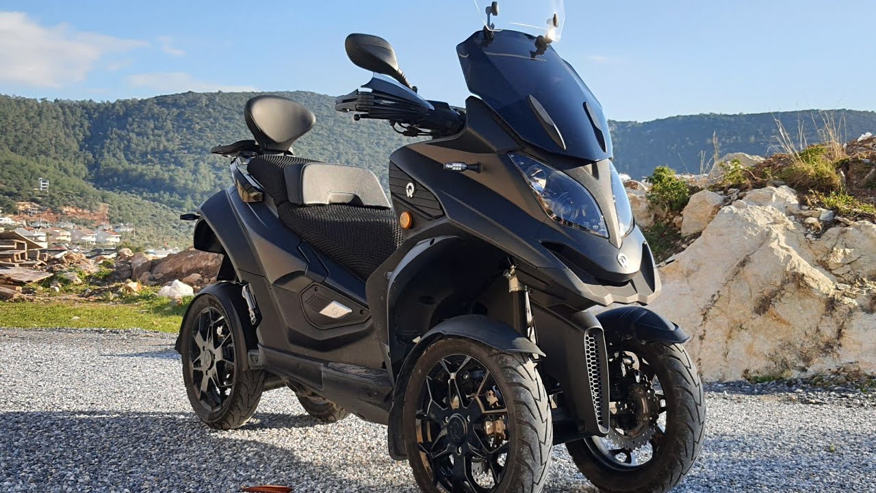 Qooder Qv4. Bodrum. Güllükten Didime dönüş Motosiklet turu.