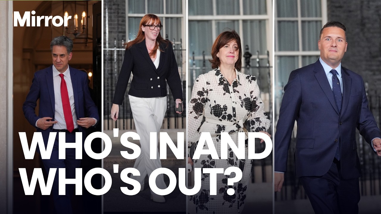 Who's in and out of Andy Burnham's Cabinet as Angela Rayner returns and Rachel Reeves loses job