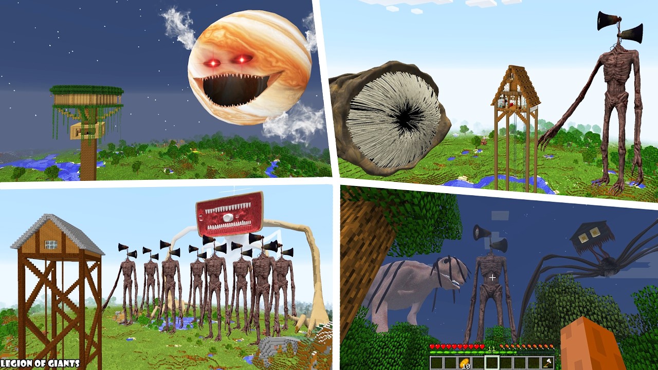 COMPILATION OF SHIN GIANTS PART 5 in Minecraft - Gameplay - Coffin Meme