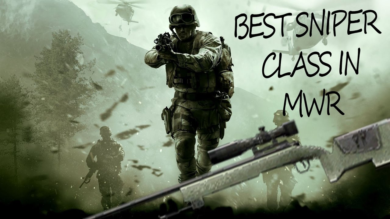 Best Sniper Class in Modern Warfare Remastered ( MWR )