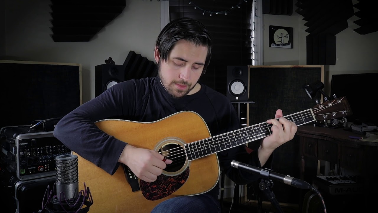 R.D. King - Embryonic Journey (Jefferson Airplane, Acoustic Fingerstyle Guitar)