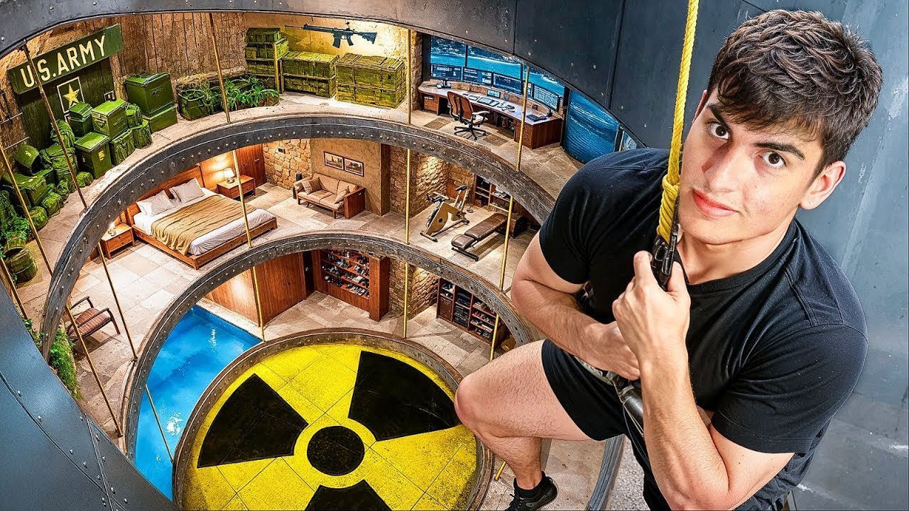 ASSIM &Eacute; O BUNKER DO FIM DO MUNDO DOS SUPER RICOS