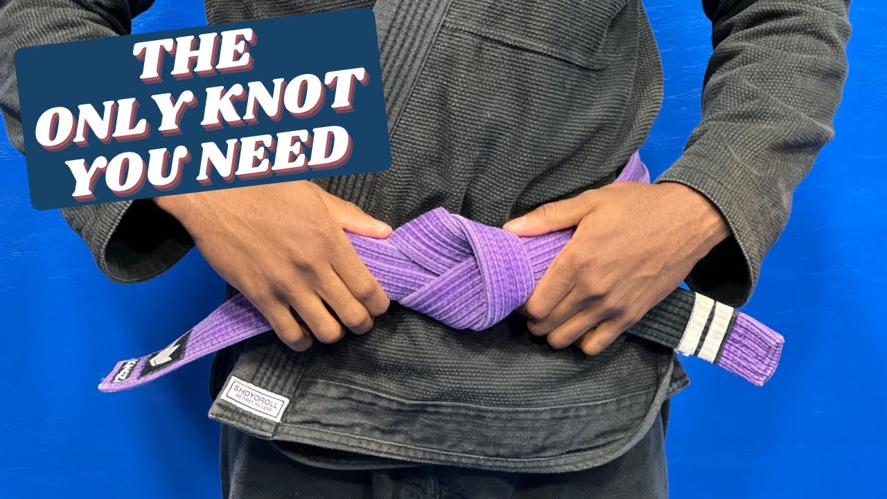 Как завязать пояс для кимоно BJJ [стиль Superlock]