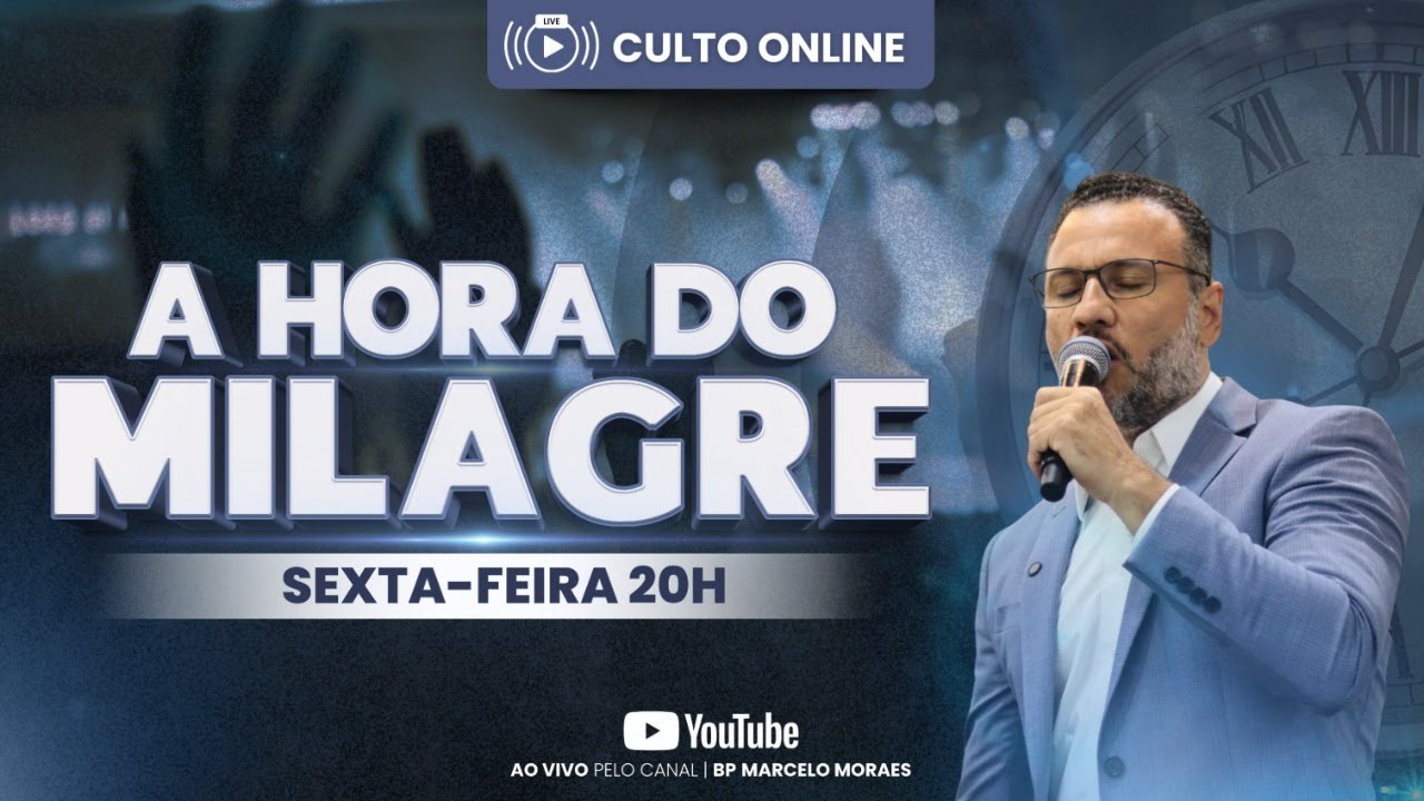 🔥 HORA DO MILAGRE - AO VIVO 06/03