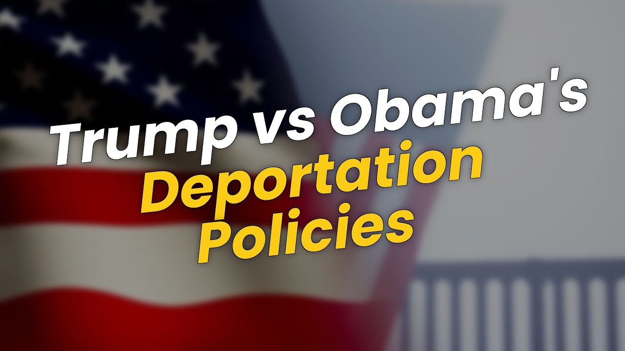 Understanding Deportation Policies: Trump vs. Obama 🇺🇸🤔