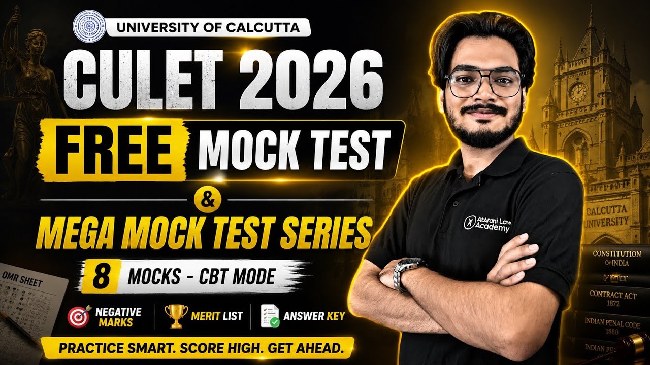 CULET 2026 Aspirants, This FREE Mock Can Change Your Preparation! 🔥
