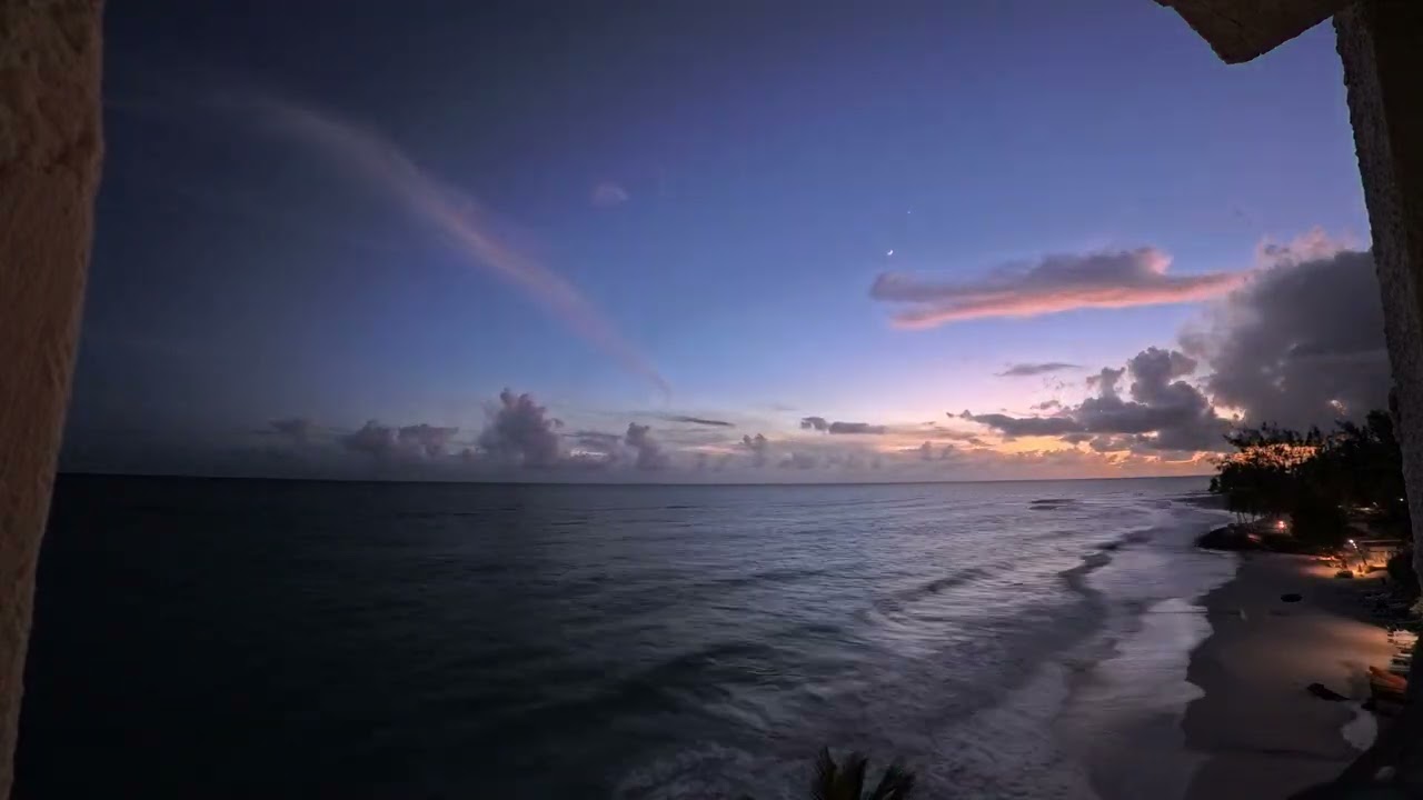 Barbados sunset timelapse (Insta360 Ace Pro 2)
