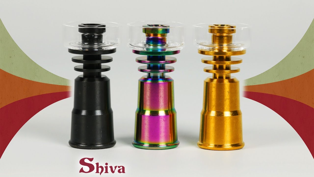 Domeless Titanium/Quartz Hybrid Nail : Shiva Online