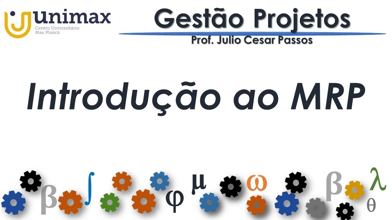 Introdu&ccedil;&atilde;o ao MRP