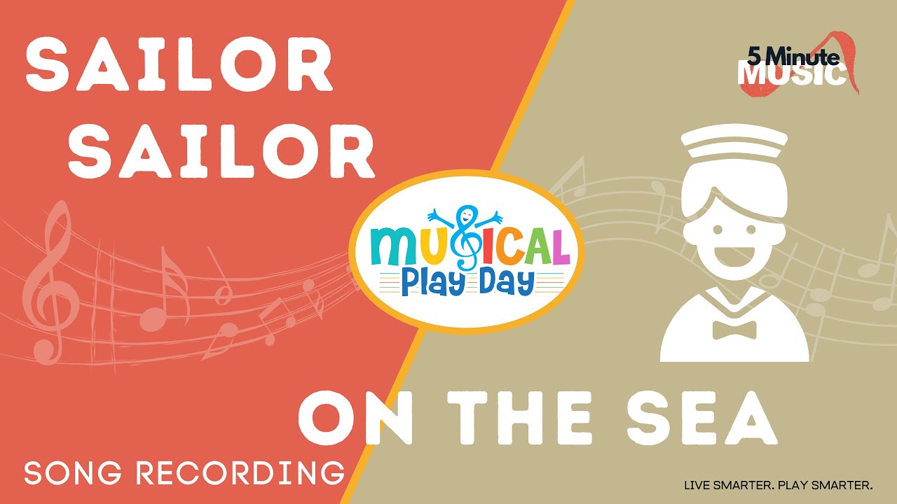 🎶 SAILOR SAILOR ON THE SEA (song) | Music TablePlay | Kids Songs & Games |  Learning for Kids