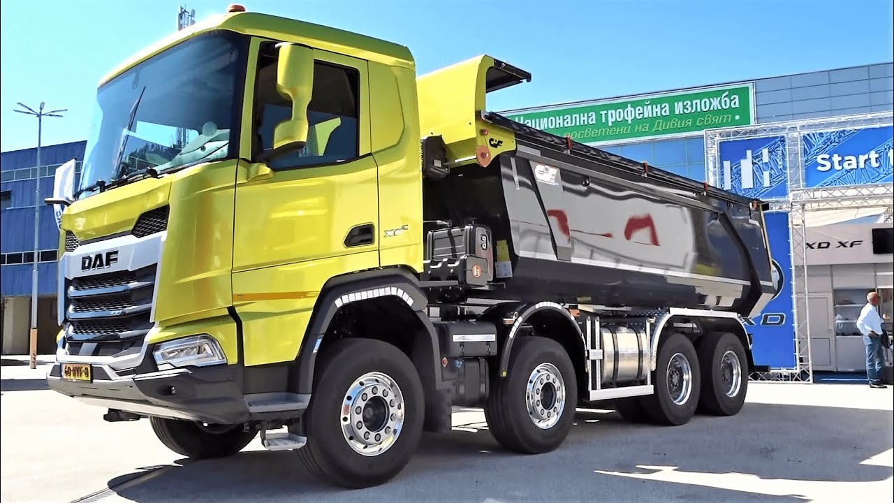 New 2023 DAF XFC 530 FAD 8x4 Off-Road Tipper Truck - Interior, Exterior, Details - Truck Expo