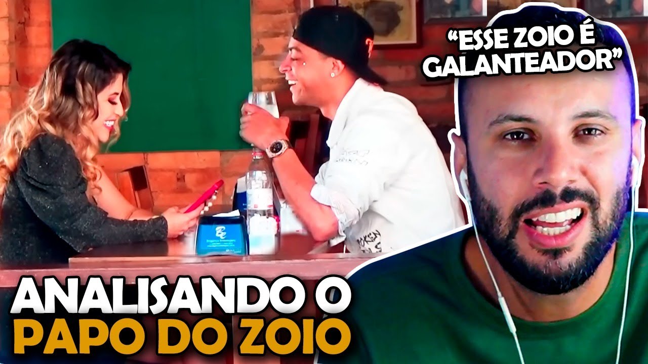 Zoio leva garota DO TINDER pro DATE e faz ela PAGAR - React Nerd Sedutor