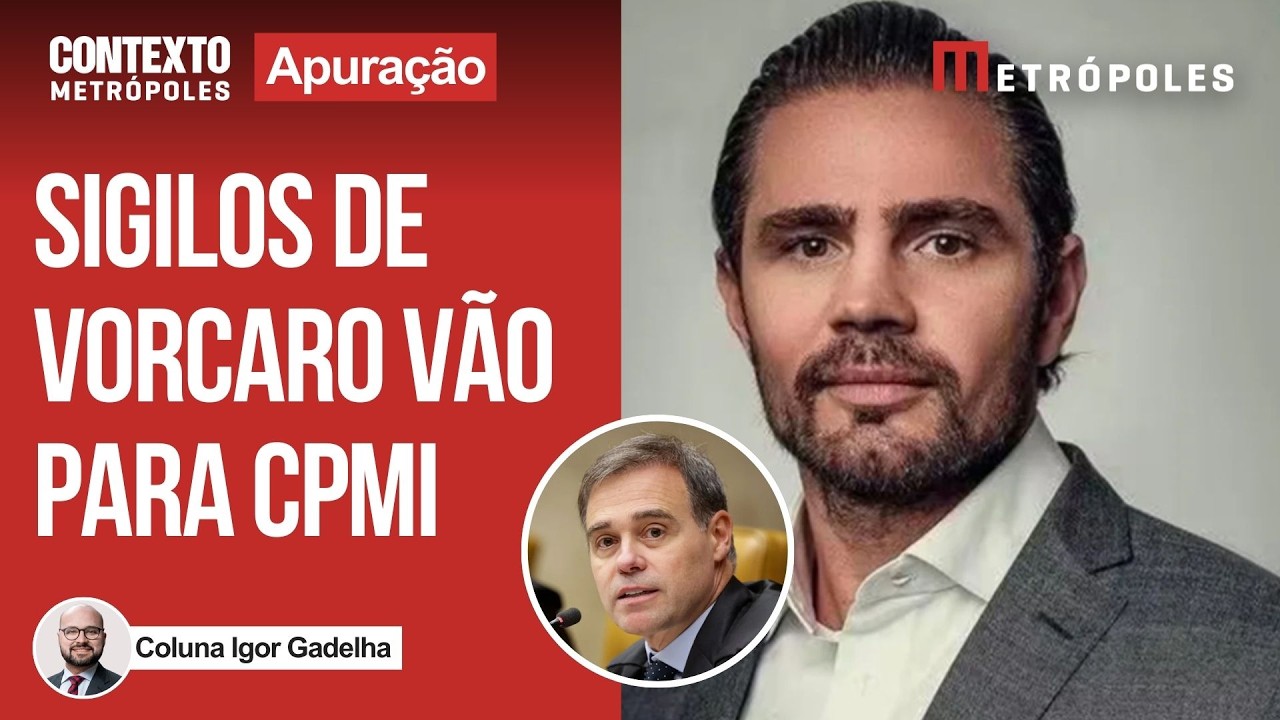 Mendonça manda Alcolumbre enviar sigilos de Vorcaro à CPMI do INSS