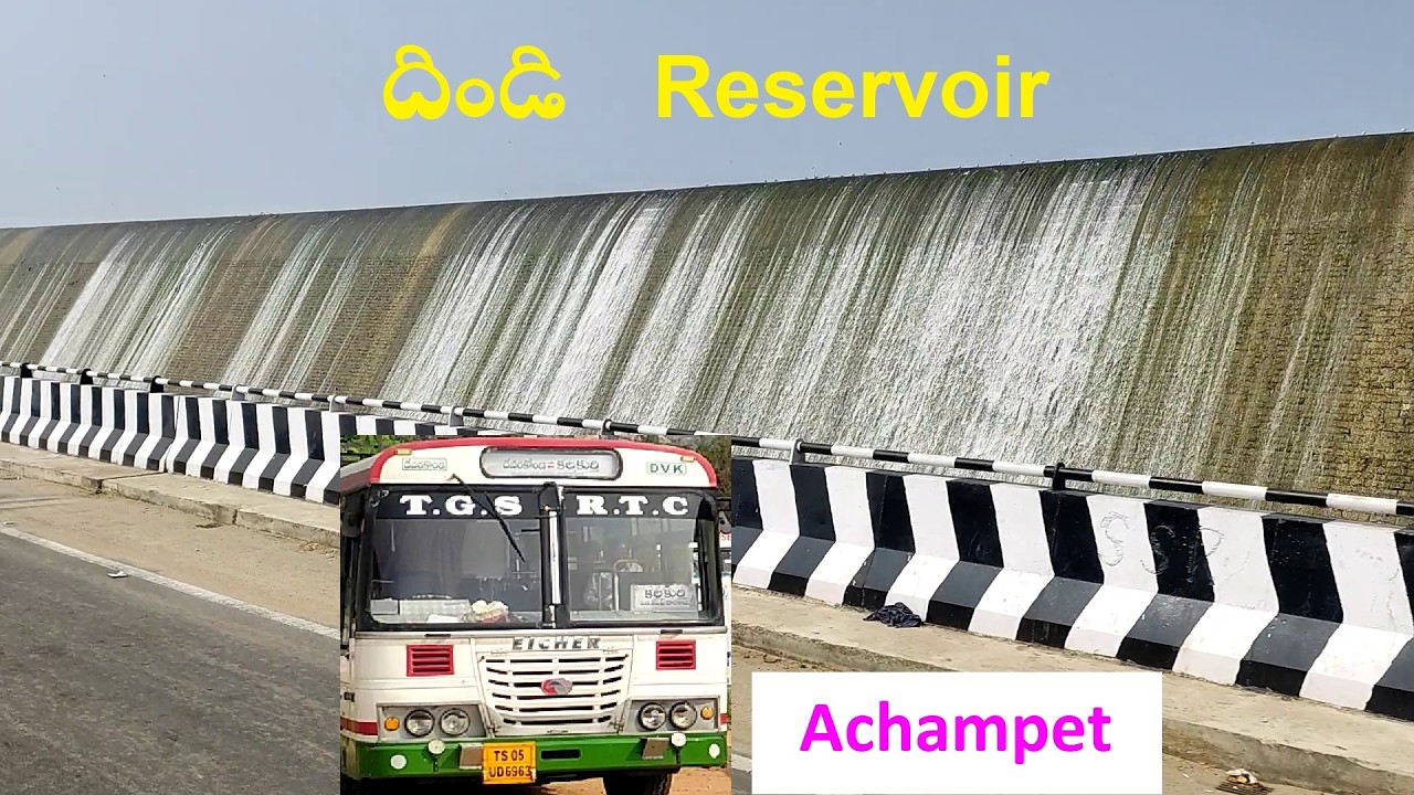 Devarakonda - Dindi - Achampet .. TGSRTC Bus Journey