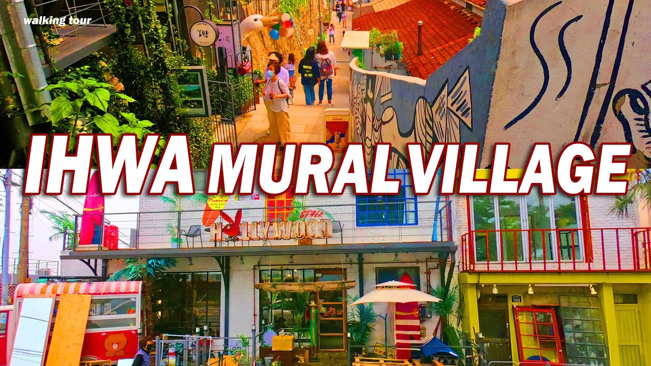 Ihwa Mural Village walking tour II 23May 2021 Seoul Korea🇰🇷