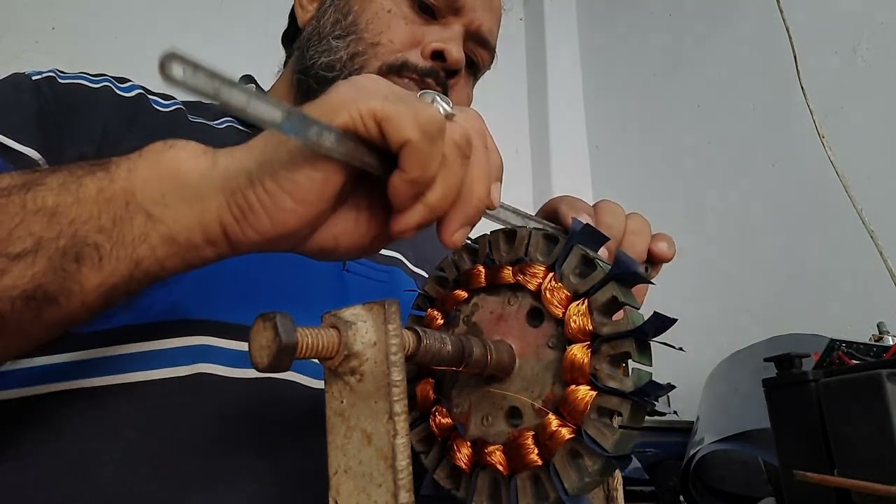 T G L ceiling fan rewinding part 9 . টি জি এল সিলিং ফ্যান রিওয়েন্ডিং পাট ০৯ ।