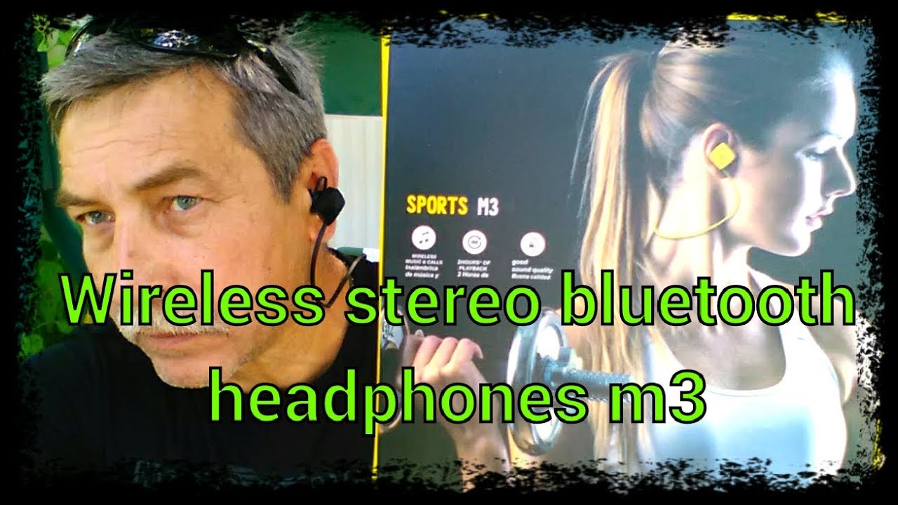Блютуз наушники m3 / Sports Wireless Headphone m3