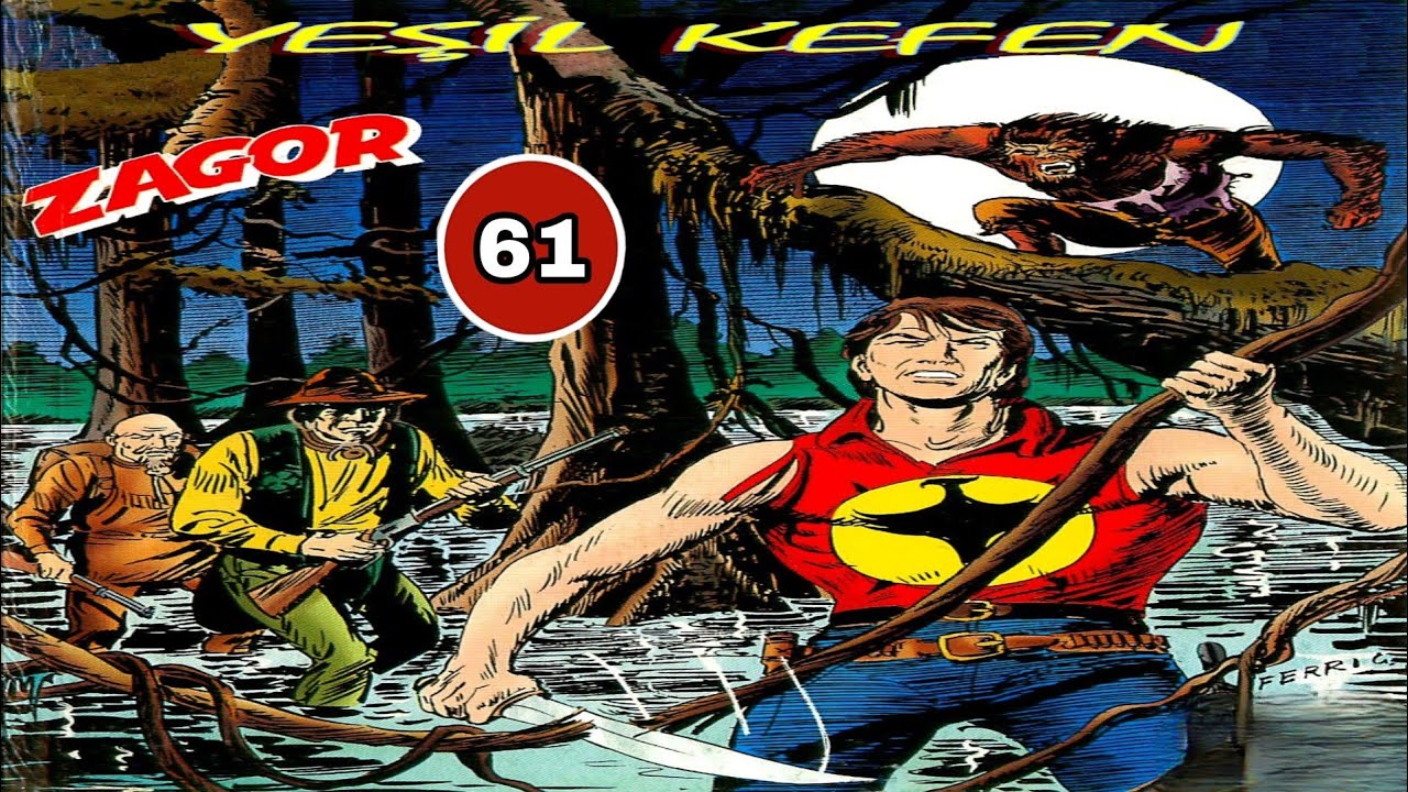 Yeni ZAGOR 61 Yeşil Kefen