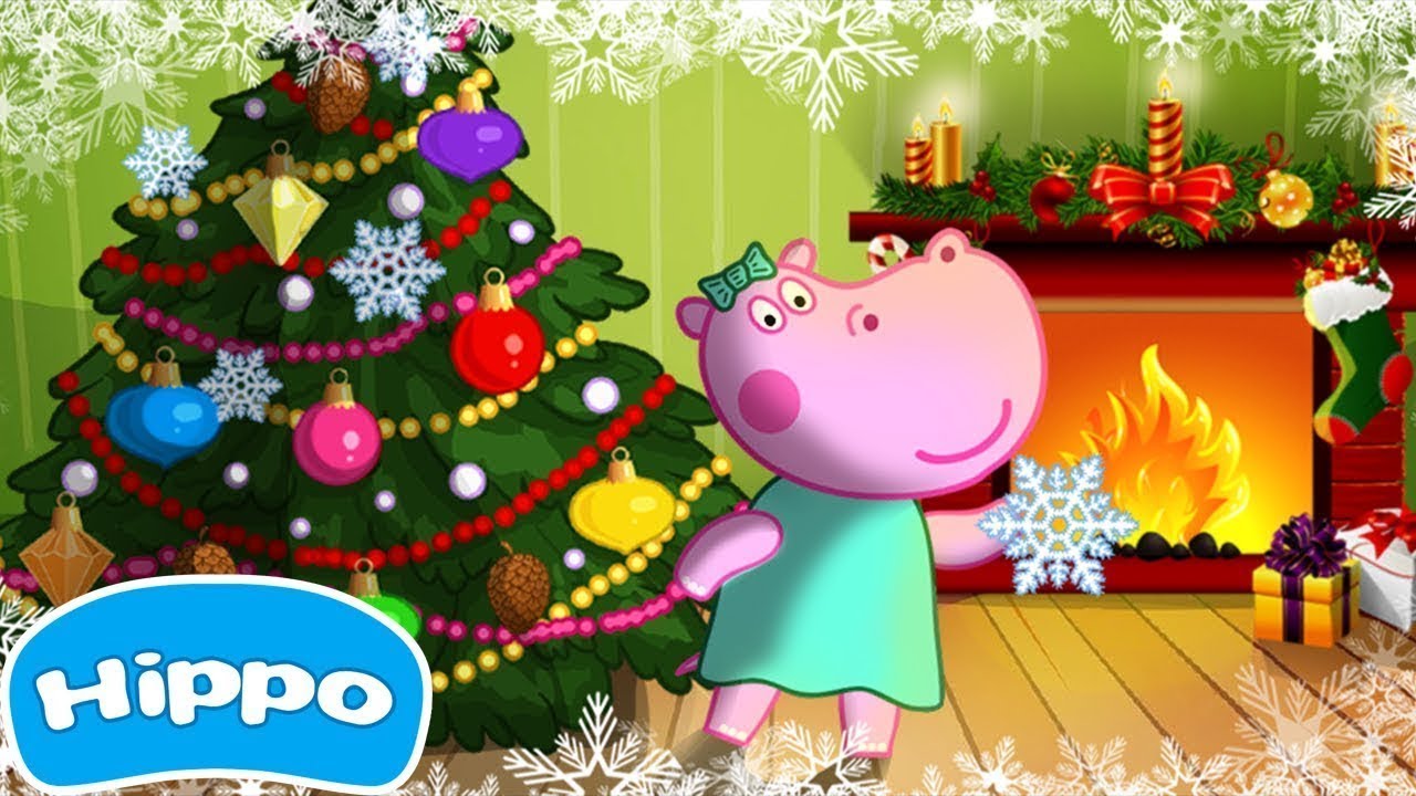 Гиппо 🌼 Мастерская Санта Клауса 🌼 Канун Рождества 🌼 Мультик игра для детей (Hippo)