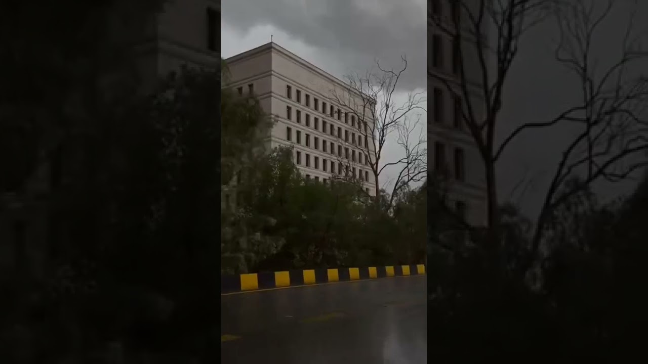 Lahore weather Today scene #rain #status