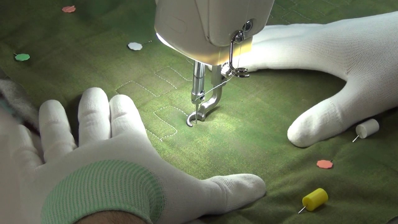 Beginner Machine Quilting Teeth Design on the Grace Qnique 14+ Longarm