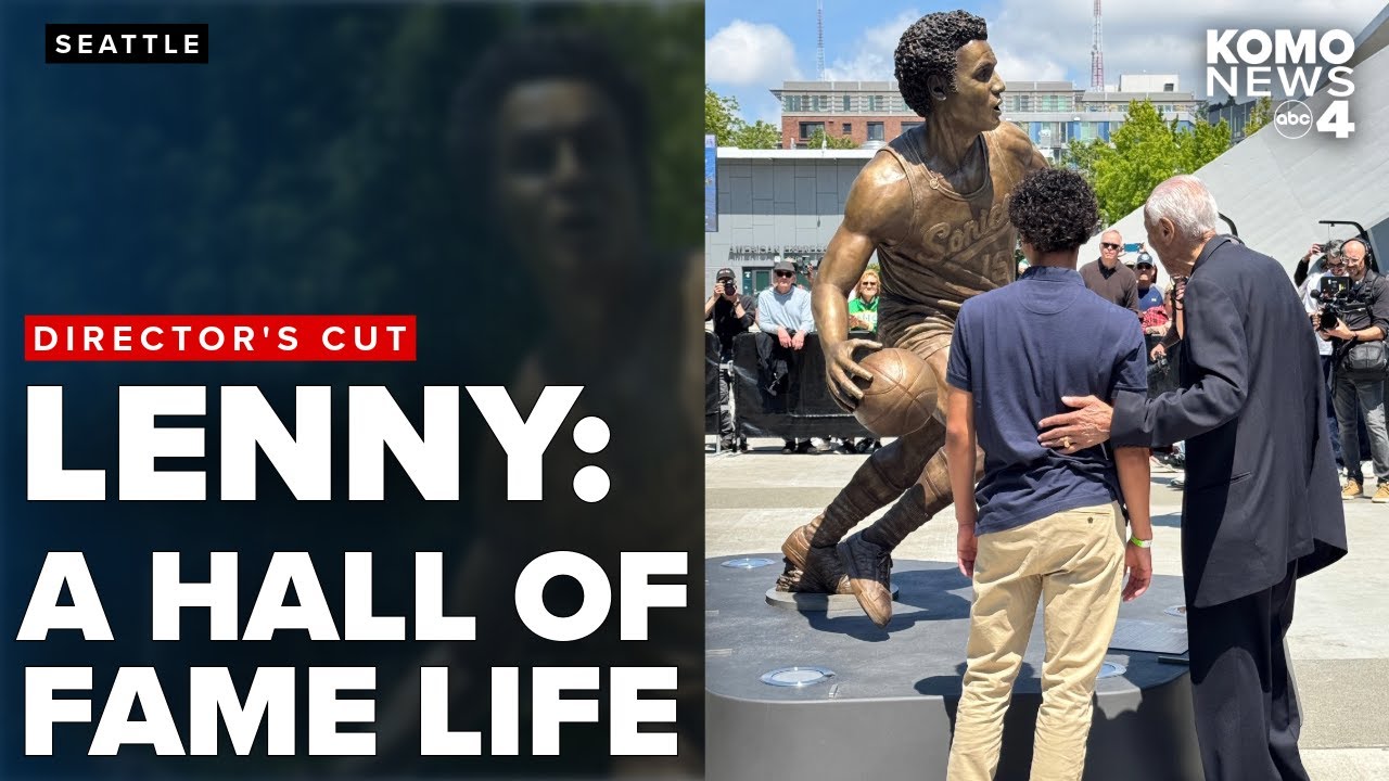 Seattle honors Sonics basketball legend Lenny Wilkens with statue at Climate Pledge Arena