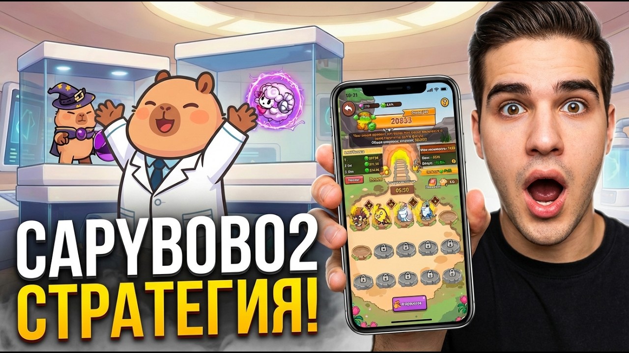 Capybobo2: Лучшие Три Стратегии! Как Заработать в Проекте? Виды Покеболов, Механики, Покупка $PYBOBO