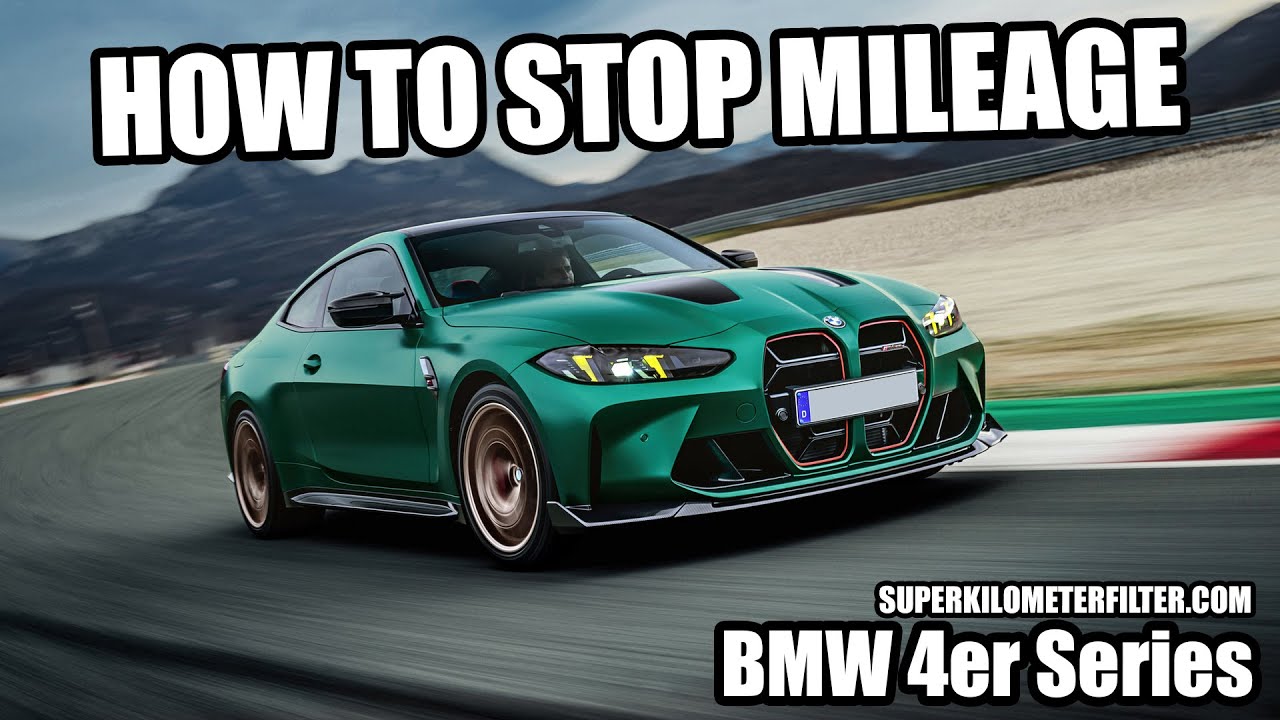 How To Stop Mileage - BMW 4 Series #superkilometerfilter