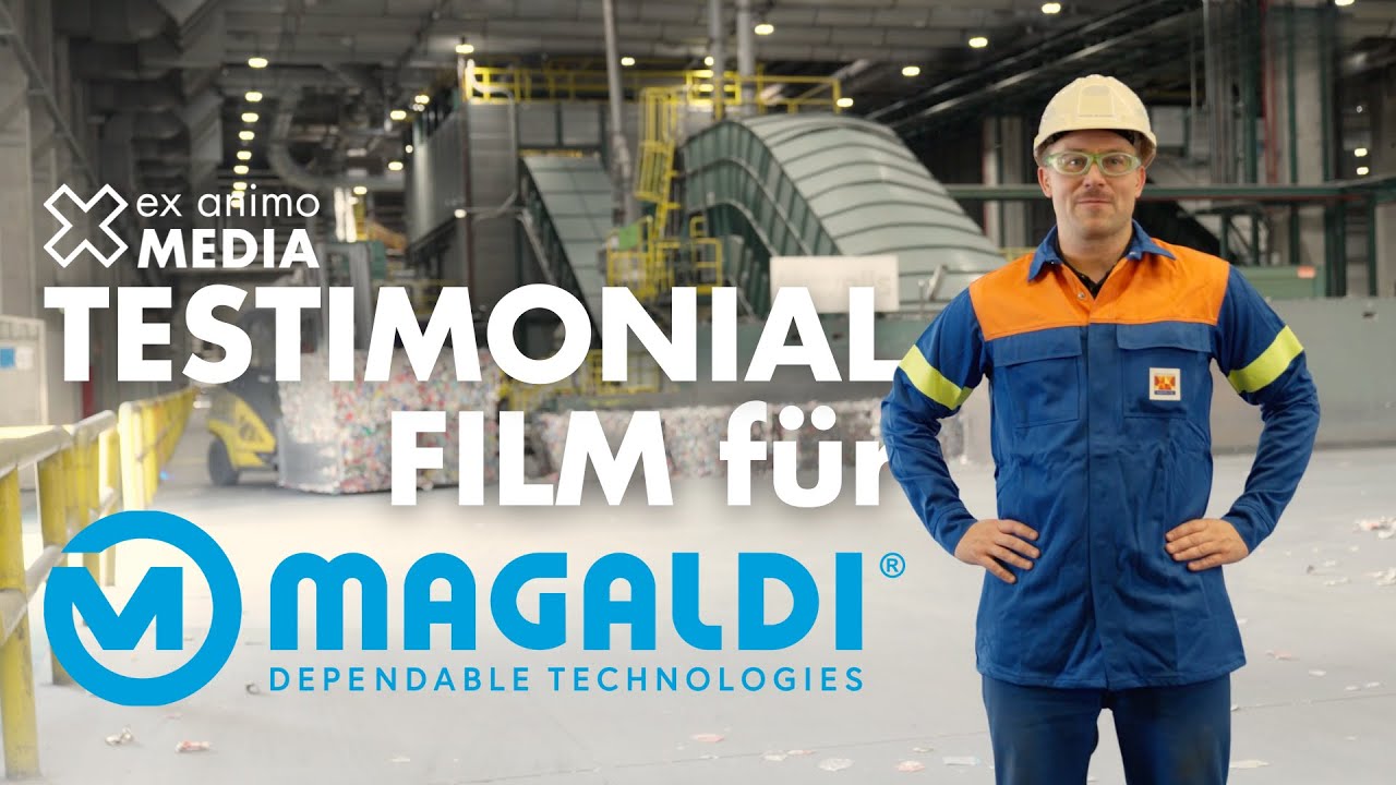 TESTIMONIAL FILM Novelis für Magaldi Power | ex animo MEDIA | 4K