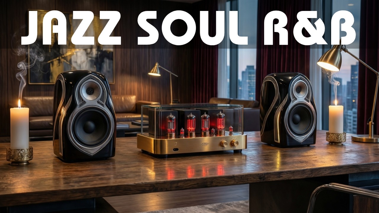Late Night Jazz Soul R&B 🎷 | Smooth & Relaxing City Vibes