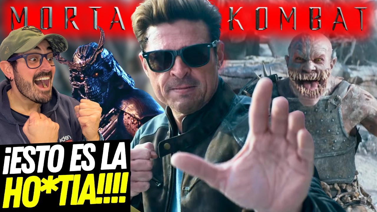 ¡PEC ABSOLUTO! 🔥 MORTAL KOMBAT 2 Tráiler Reacción 👊 ¡¡Karl Urban como Johnny Cage lo va a petar!!