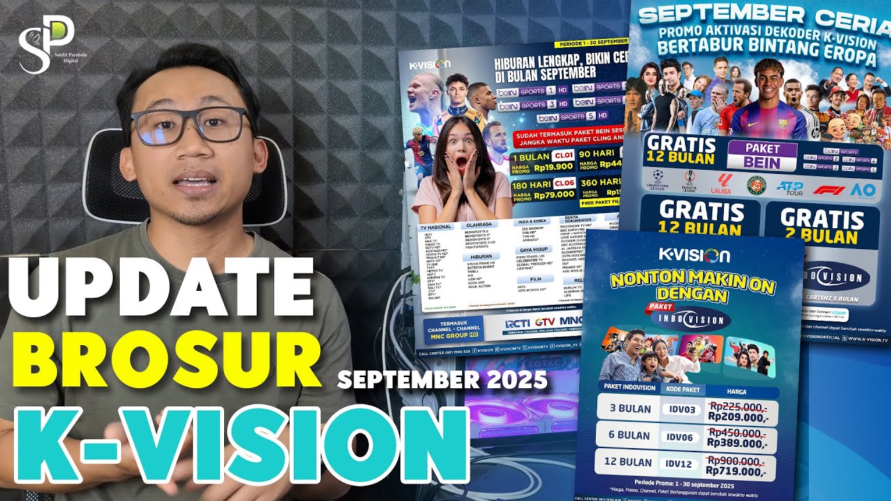 Banyak Promo Special & Discount Paket Dari Kvision | Update Brosur Kvision September 2025